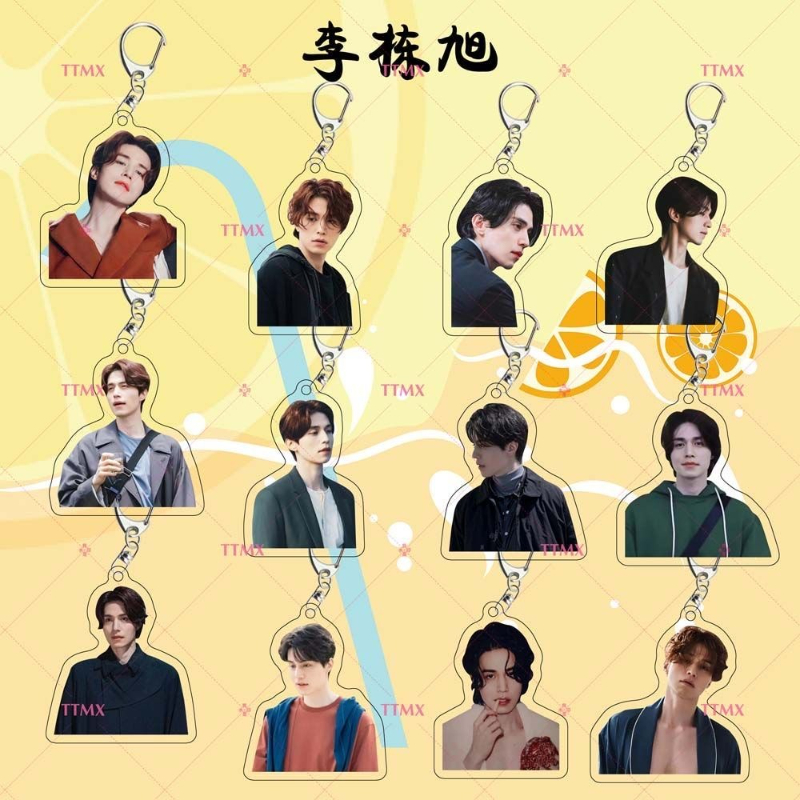 Lifestyle In Korean - ไอดอลเกาหลี Lee Dong Wook HD โปสเตอร์พวงกุญแจอะคริลิคแขวนสองด้านจี้