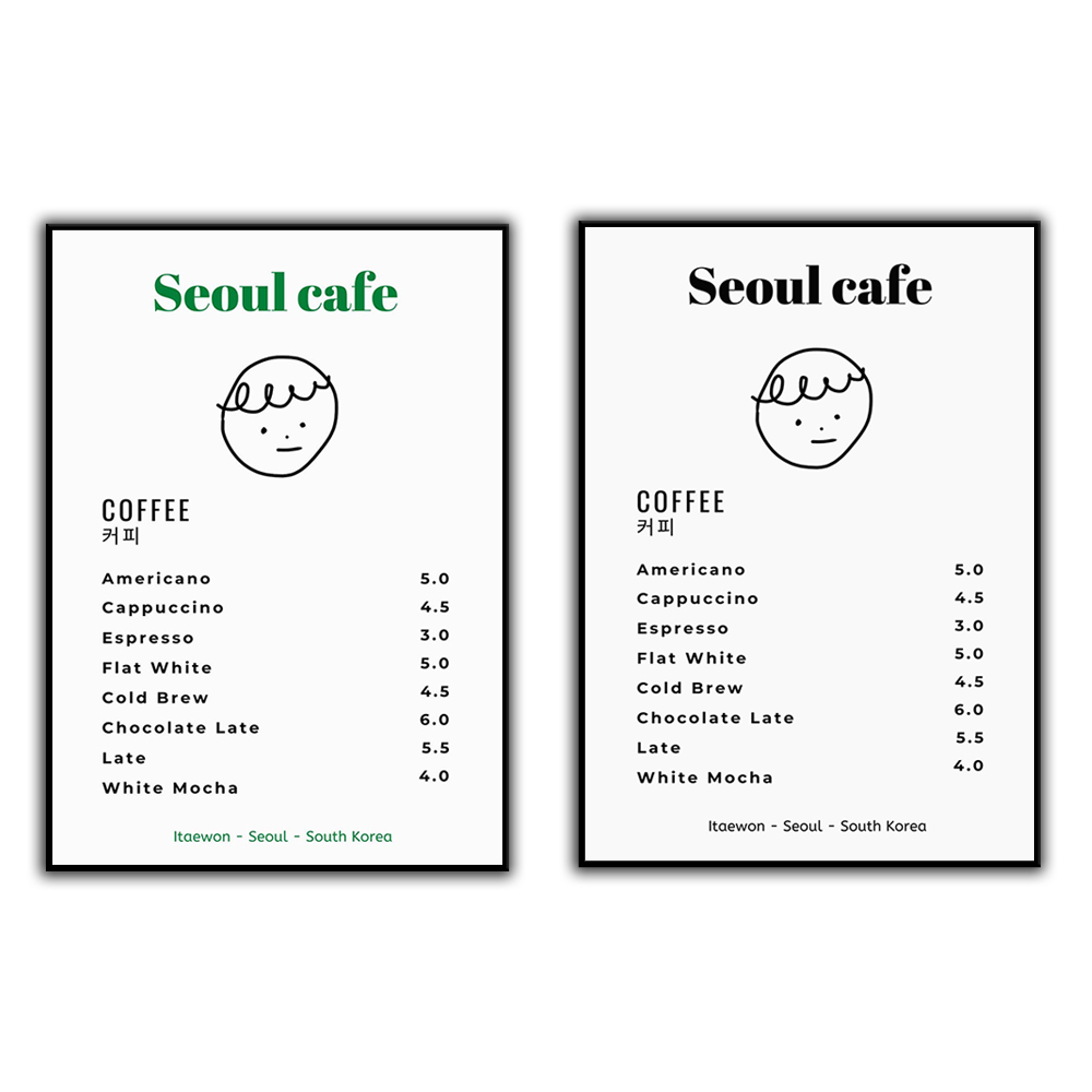 South Korea Lifestyle - โซล Cafe พิมพ์ Wall Art พิมพ์