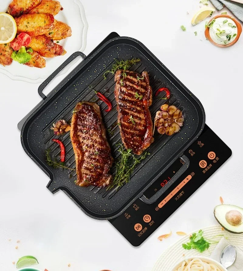 กระทะย่างบาร์บีคิวแบบไม่ติดกระ - Korean Bbq Grill บทวิจารณ์และราคา