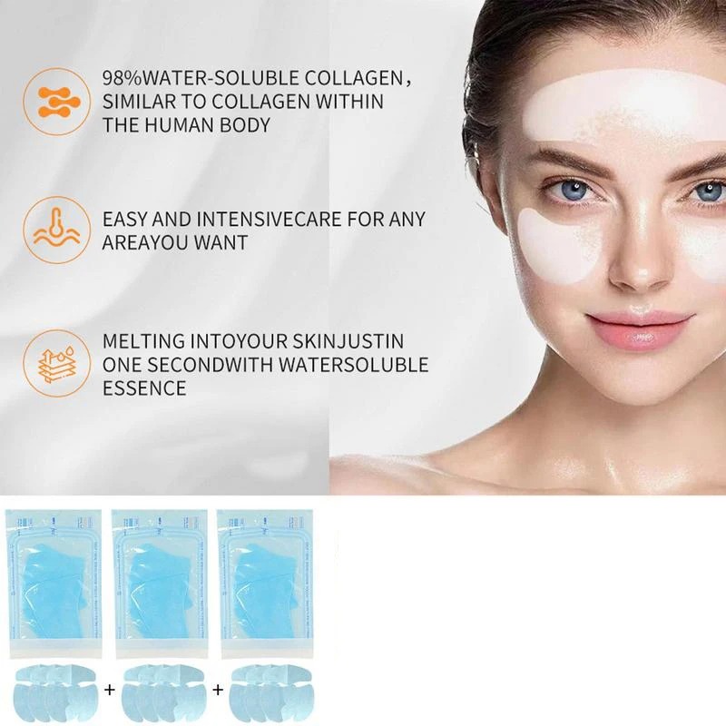 3 ชิ้นมาส์กหน้าคอลลาเจนที่ละลา - Sheet Mask Collagen บทวิจารณ์และราคา