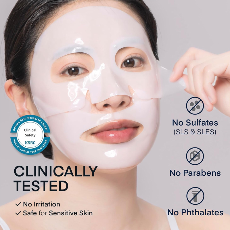 Overnight Collagen Mask ปลาแซล - Sheet Mask Collagen บทวิจารณ์และราคา