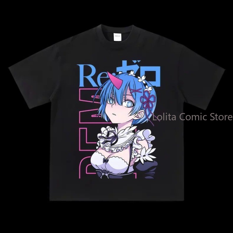 เสื้อยืดแขนสั้นลายการ์ตูนอนิเม - South Korea Lifestyle บทวิจารณ์และราคา