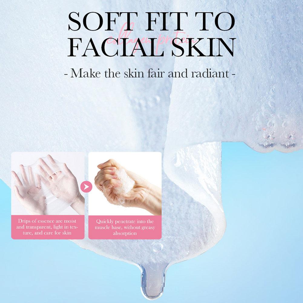 มาส์กหน้าคอลลาเจนซากุระ 5 ชิ้น - Sheet Mask Collagen บทวิจารณ์และราคา
