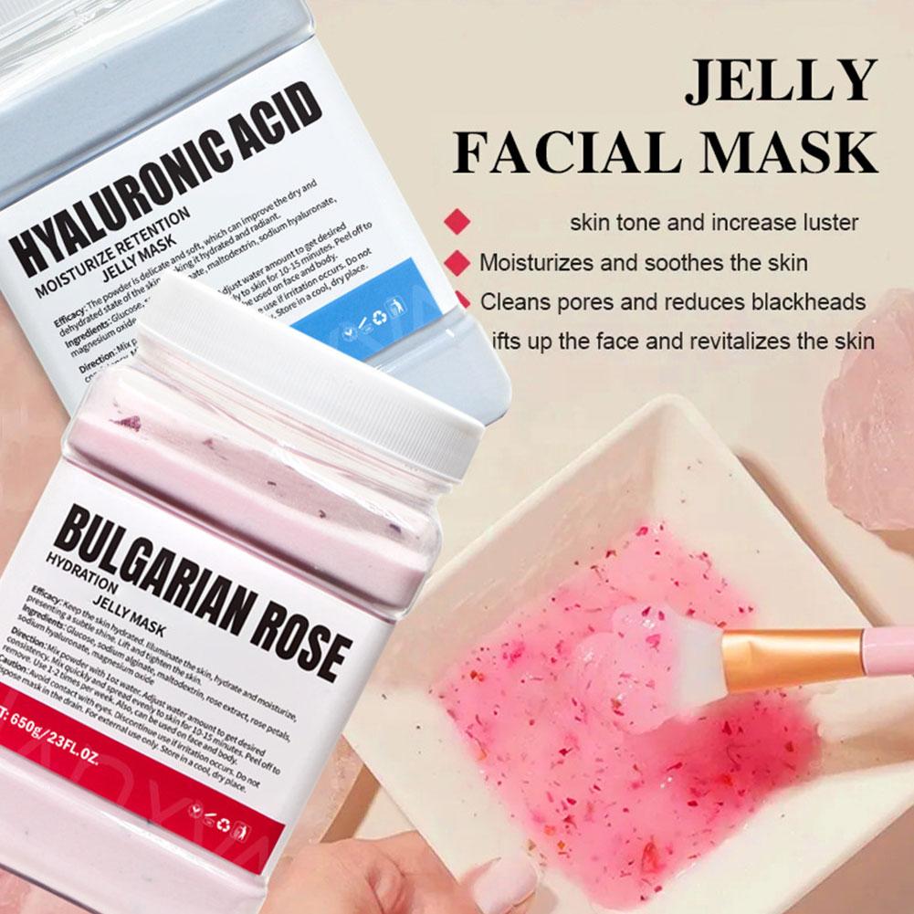 คริสตัล เจลลี่ มาส์ก พาวเดอร์  - Sheet Mask Collagen บทวิจารณ์และราคา