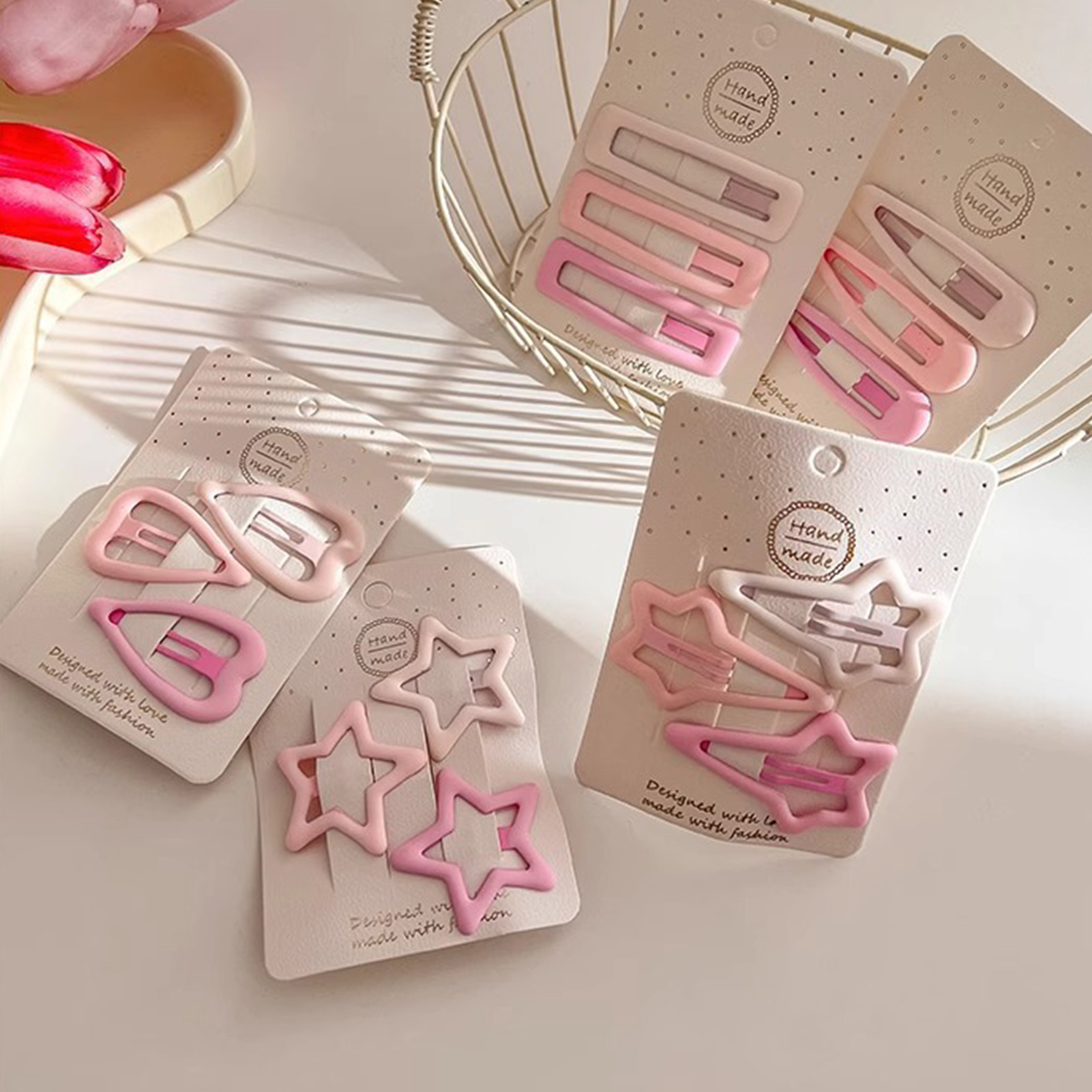 เข็มกลัดติดผมสไตล์หวาน 3 ชิ้น  - Lifestyle In Korean บทวิจารณ์และราคา