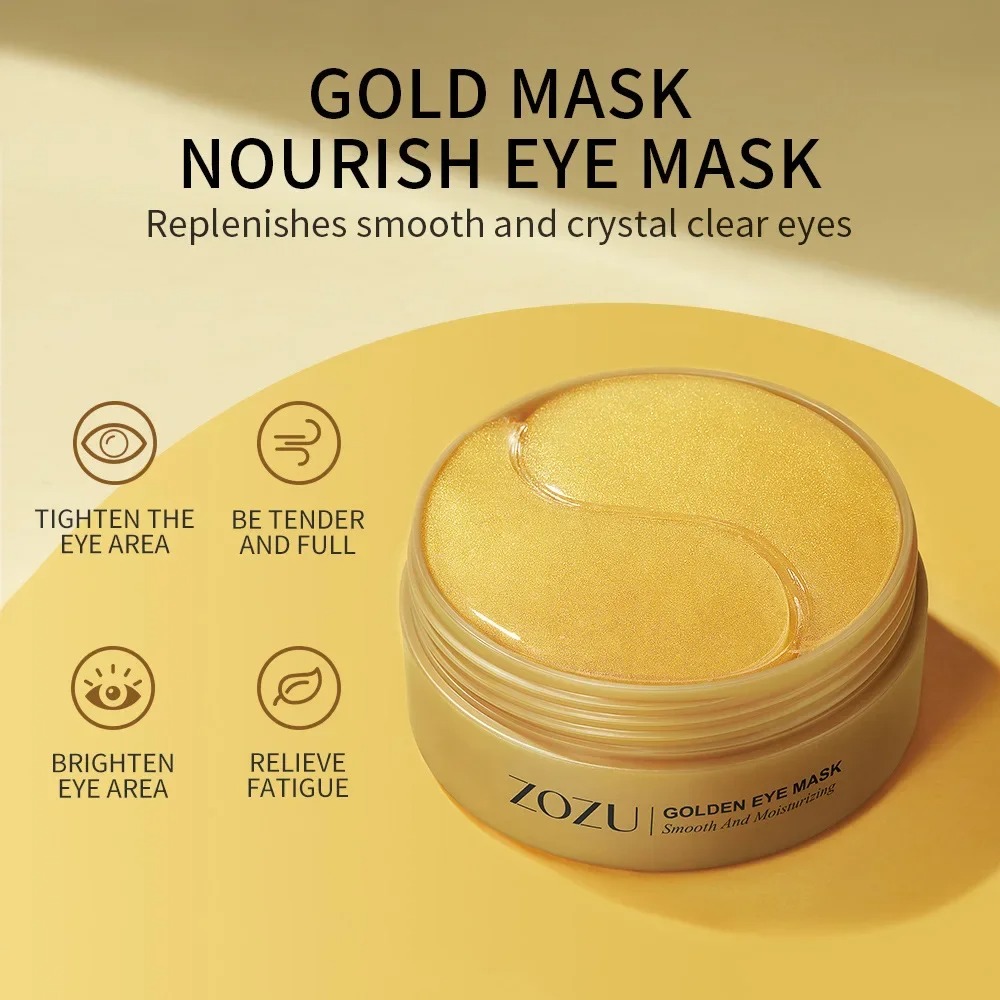 แผ่นมาส์กใต้ตา 24K โกลเด้น อาย - Sheet Mask Collagen บทวิจารณ์และราคา