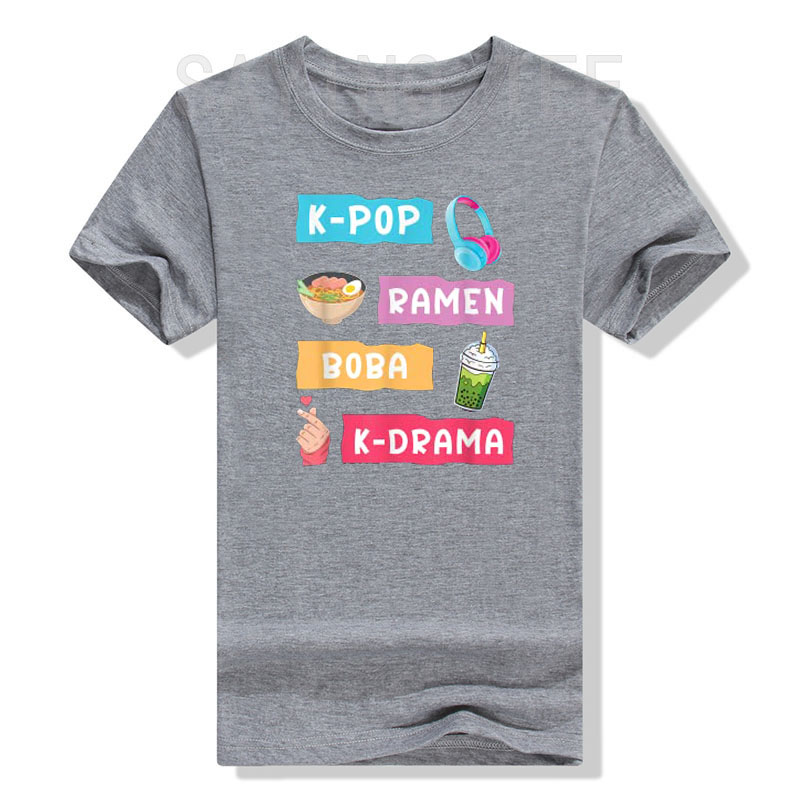 แฟชั่น K-Pop สำหรับแฟนๆเสื้อยื - South Korea Lifestyle บทวิจารณ์และราคา