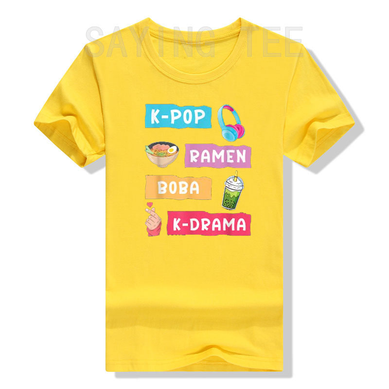 แฟชั่น K-Pop สำหรับแฟนๆเสื้อยื - South Korea Lifestyle บทวิจารณ์และราคา