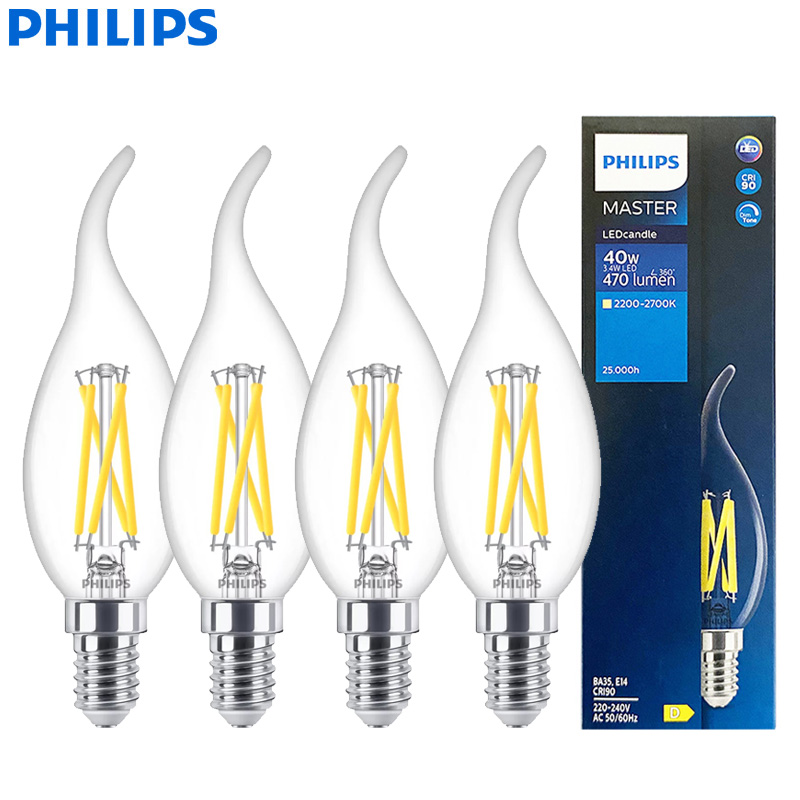ฟิลิปส์ มาสเตอร์ LED เทียน E14 - Philips Bulb Led Classic บทวิจารณ์และราคา