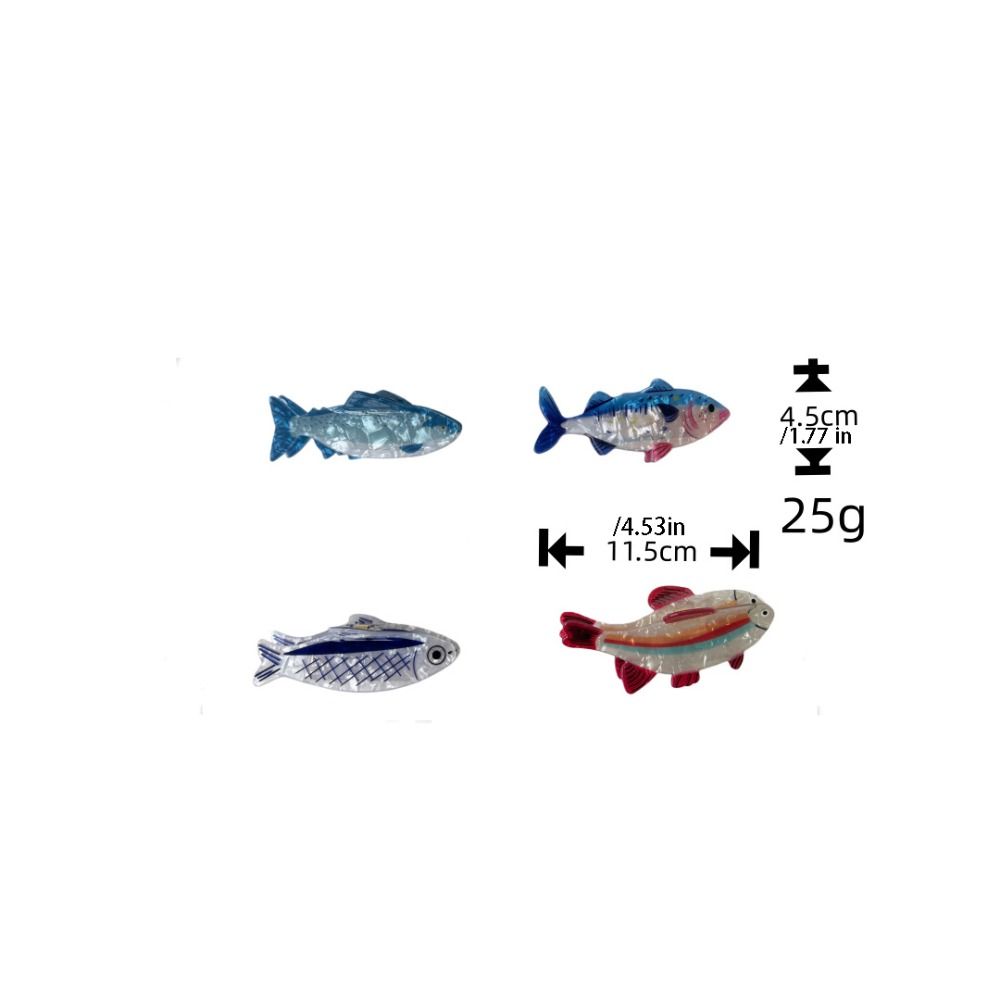 กิ๊บติดผมน่ารักลายสัตว์ทะเล กิ - Lifestyle In Korean บทวิจารณ์และราคา